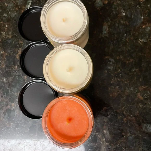 NWT Bath & Body Works / White Barn Fall Candle Bundle - 3 Single Wick Candles - Picture 6 of 11